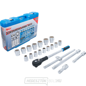 Gola készlet, tizenkét oldalas BGS 1223 | 20 mm (3/4 Gola készlet, tizenkét oldalas BGS 1223 | 20 mm (3/4