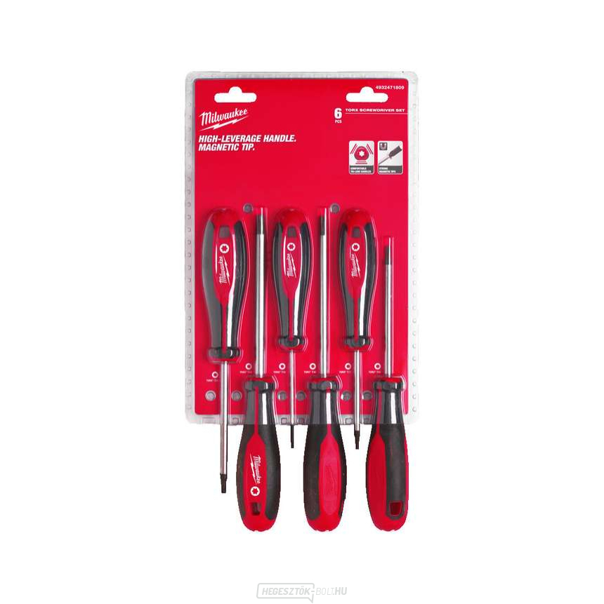 Milwaukee háromkarimás csavarhúzó (Torx) - 6 darabos készlet