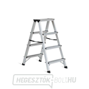 Kétoldalas alumínium lépcső 5 lépcsőfokkal PLA2.2.1024 Procraft | PLA2.2.1024 Kétoldalas alumínium lépcső 5 lépcsőfokkal PLA2.2.1024 Procraft | PLA2.2.1024 gallery main image