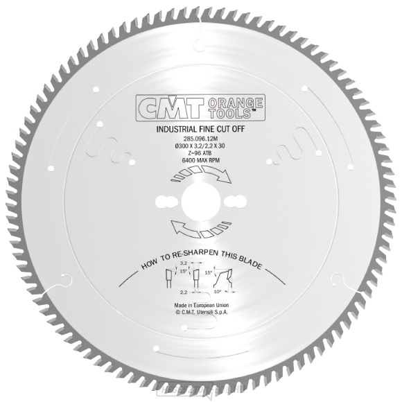 CMT ipari fűrészlap végső keresztvágásokhoz - D315x3.2 d30 Z72 HW CMT ipari fűrészlap végső keresztvágásokhoz - D315x3.2 d30 Z72 HW gallery main image