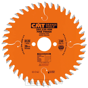 CMT narancssárga fűrészlap elektromos szerszámokhoz, végső vágás - D160x2,2 d20 Z56 HW CMT narancssárga fűrészlap elektromos szerszámokhoz, végső vágás - D160x2,2 d20 Z56 HW gallery main image