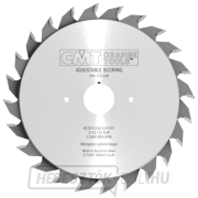 CMT Kétrészes elővágott tárcsa - D120x2,8-3,6 d20 Z12+12 HW CMT Kétrészes elővágott tárcsa - D120x2,8-3,6 d20 Z12+12 HW gallery main image