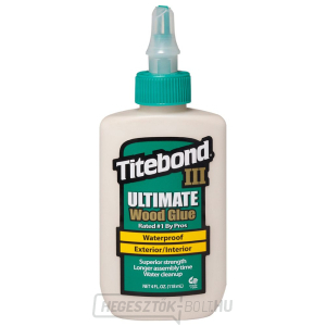Titebond III Ultimate Wood ragasztó D4 - 118ml gallery main image