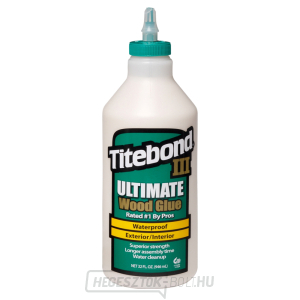 Titebond III Ultimate Wood ragasztó D4 - 946ml Titebond III Ultimate Wood ragasztó D4 - 946ml gallery main image