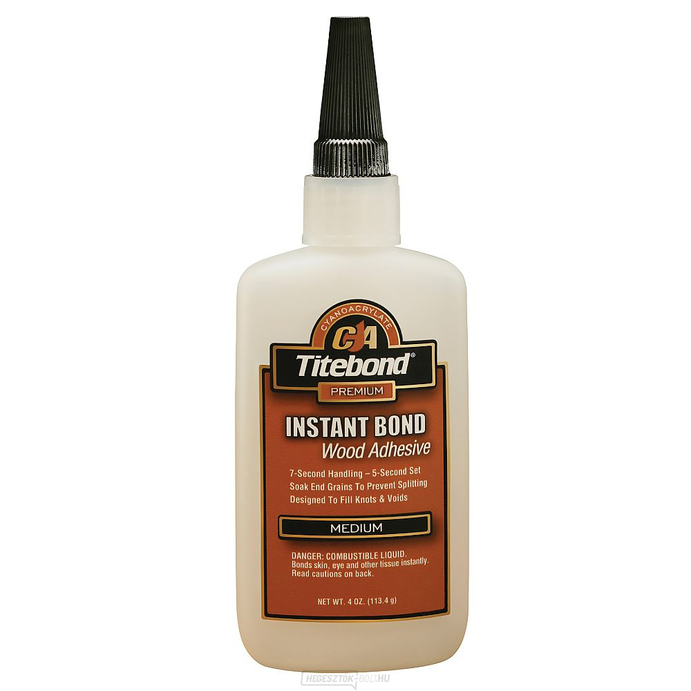 Titebond Instant Medium Gyorsan száradó ragasztó - 59ml