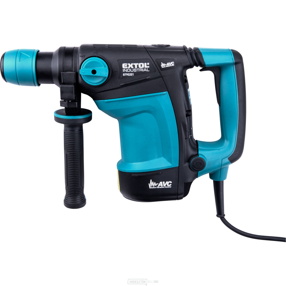 Fúrókalapács, rezgéscsillapító rendszer, SDS plus, 7J