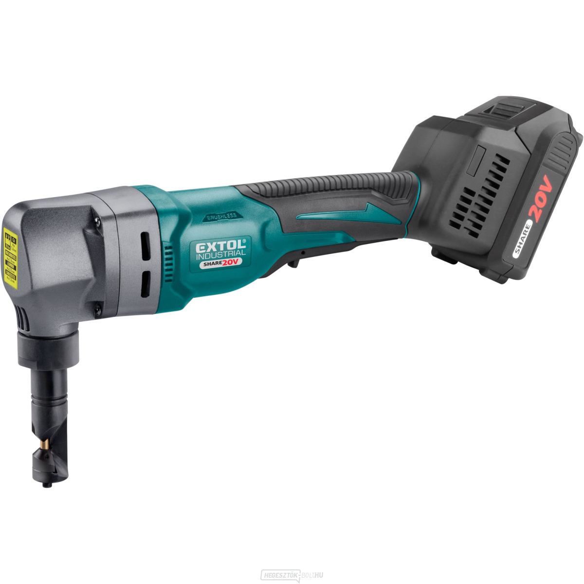 Lemezollók, akkumulátoros ollók SHARE20V, BRUSHLES, 2Ah