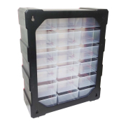 18 fiókos műanyag szekrény Előnézet 