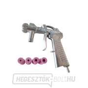 Homokfúvó pisztoly fúvókákkal együtt a Procarosa PROFI90, PROFI220-I és PROFI350 homokfúvó dobozokhoz Homokfúvó pisztoly fúvókákkal együtt a Procarosa PROFI90, PROFI220-I és PROFI350 homokfúvó dobozokhoz gallery main image