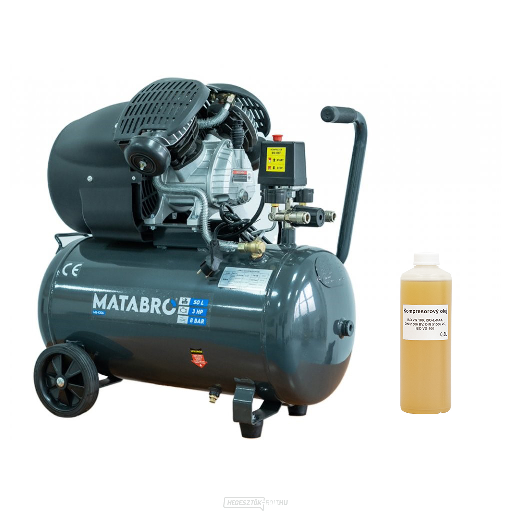 Matabro MB-K106, olajkompresszor 50l, 230V | 3500W