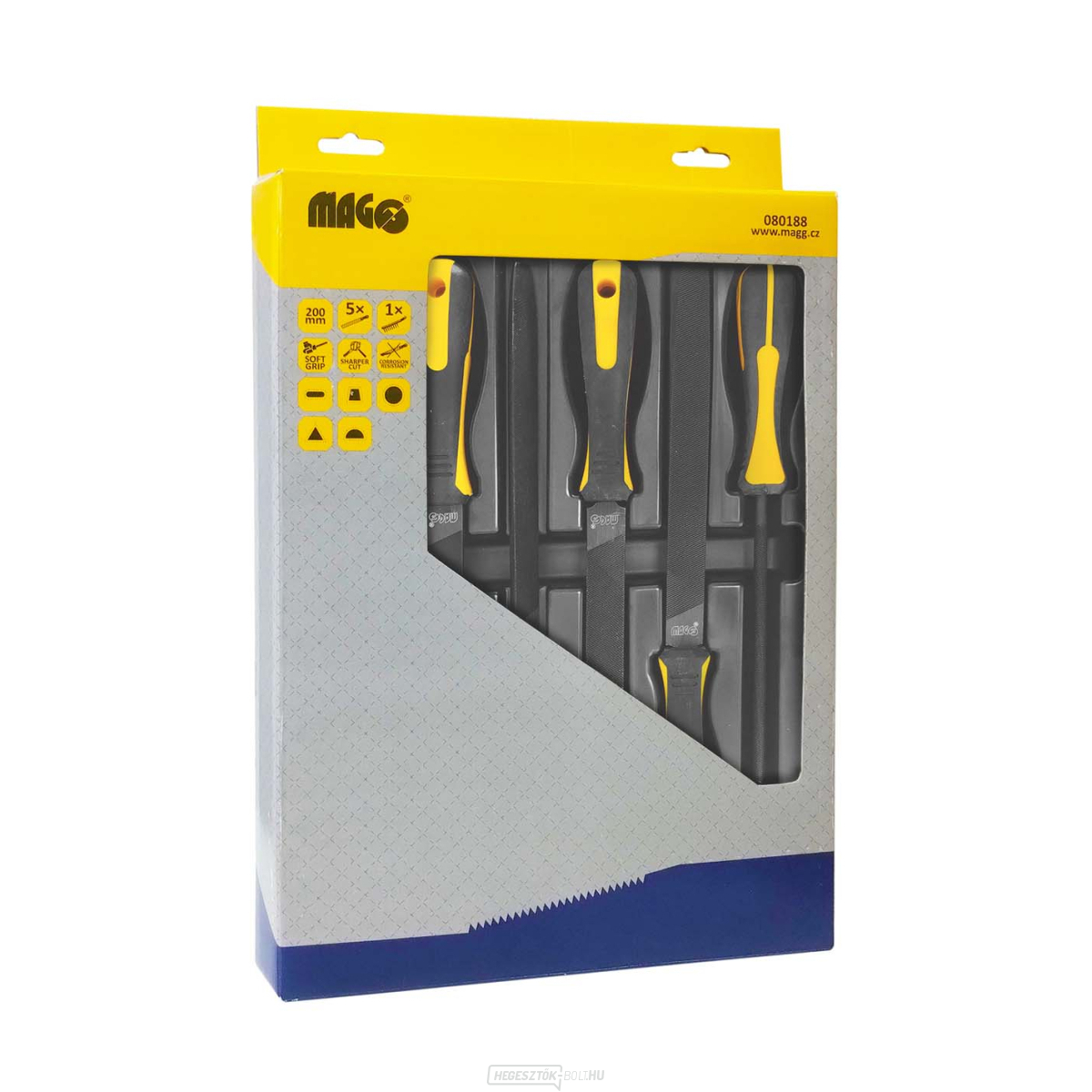 Black Oxide reszelő és ecset készlet - 6 db