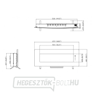 Dimplex elektromos falra szerelhető kandalló Winslow 48 náhled