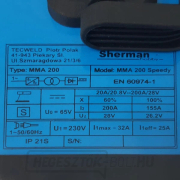 Sherman Welding Inverter MMA 200 Speedy + tok + kábelek + kefe + burkolat KWX3 + 2,5 mm-es elektródák + mágnes Sherman Welding Inverter MMA 200 Speedy + tok + kábelek + kefe + burkolat KWX3 + 2,5 mm-es elektródák + mágnes náhled