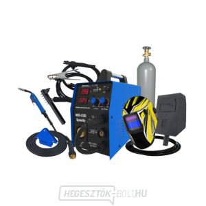 Sherman MIG 200 Speedy + zseblámpa + kábelek + mágnes + KWX3 sisak + teli CO2 palack Sherman MIG 200 Speedy + zseblámpa + kábelek + mágnes + KWX3 sisak + teli CO2 palack gallery main image