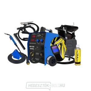 Sherman MIG 200 Speedy Torch + kábelek + burkolat + kocsi + mágnes + spray + csővezeték  Sherman MIG 200 Speedy Torch + kábelek + burkolat + kocsi + mágnes + spray + csővezeték  gallery main image
