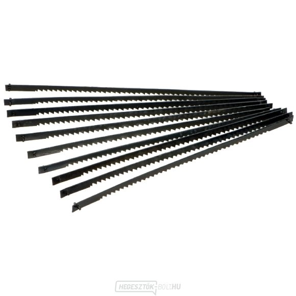 Forgácsfűrészlap 130 mm-es tűvel, 10 db-os készlet - Finom (24 fog/hüvelyk) Forgácsfűrészlap 130 mm-es tűvel, 10 db-os készlet - Finom (24 fog/hüvelyk) gallery main image