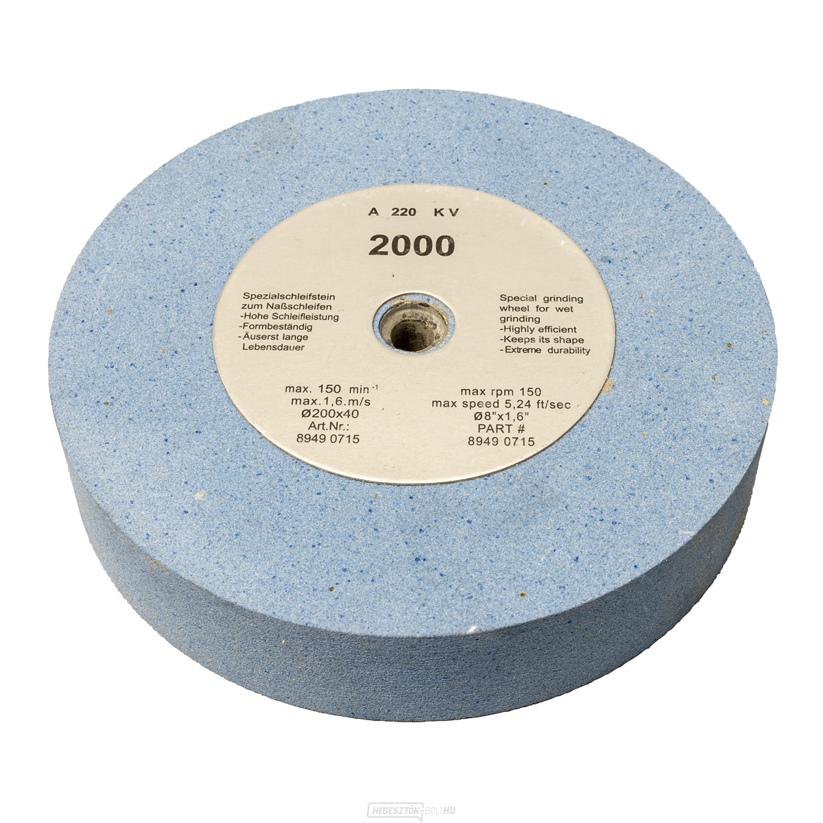 Csiszolótárcsa NTS200S - NTS200SST számára