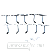 Egyetlen horog perforált falhoz (10 db) - WESS13HOOK Egyetlen horog perforált falhoz (10 db) - WESS13HOOK gallery main image