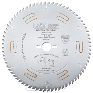 CMT CHROME fűrészlap hosszanti és keresztirányú vágásokhoz - D250x3,2 d30 Z80 HW Hangszigetelt CMT CHROME fűrészlap hosszanti és keresztirányú vágásokhoz - D250x3,2 d30 Z80 HW Hangszigetelt gallery main image