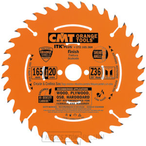 CMT ITK Ultra vékony lemez univerzális - D165x1,7 d20(+15,87) Z24 HW CMT ITK Ultra vékony lemez univerzális - D165x1,7 d20(+15,87) Z24 HW gallery main image