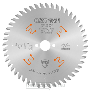 CMT CHROME fűrészlap laminátumhoz és kompozitokhoz - D160x2,2 d20 Z48 HW CMT CHROME fűrészlap laminátumhoz és kompozitokhoz - D160x2,2 d20 Z48 HW gallery main image