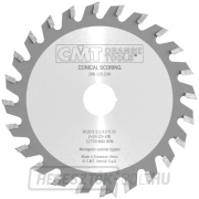 CMT Kúpos elővágó tárcsa - D100x3,1-4,0 d20 Z20 HW CMT Kúpos elővágó tárcsa - D100x3,1-4,0 d20 Z20 HW gallery main image