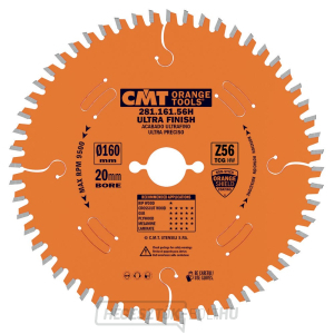 CMT Orange XTreme fűrészlap laminátumhoz és DTD-hez - D260x2,5 d30 Z64 HW CMT Orange XTreme fűrészlap laminátumhoz és DTD-hez - D260x2,5 d30 Z64 HW gallery main image