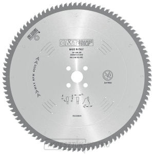 CMT fűrészlap laminált, műanyag és színesfémekhez - D400x4 d30 Z120 HW Hangszigetelt CMT fűrészlap laminált, műanyag és színesfémekhez - D400x4 d30 Z120 HW Hangszigetelt gallery main image