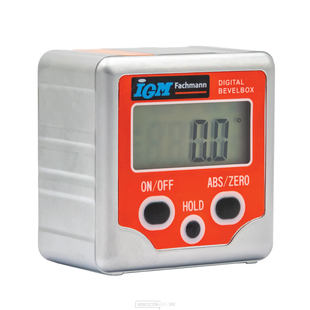 IGM digitális szögmérő +/- 180°, felbontás 0,1°