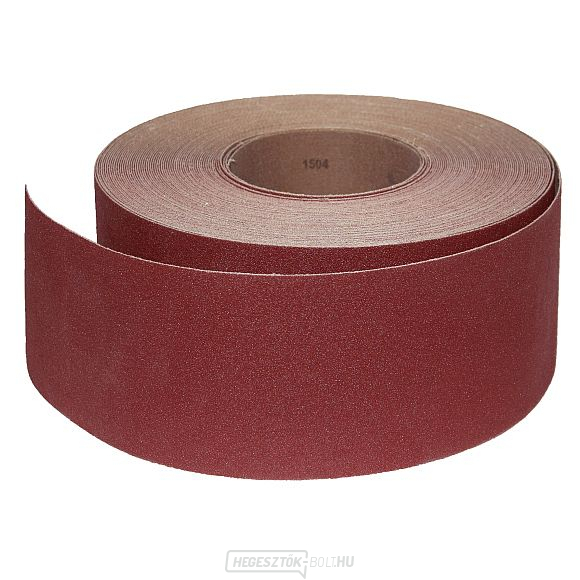 Csiszolószalag vászon tekercs 76mm x 25m standard - 100 szemcseméretű
