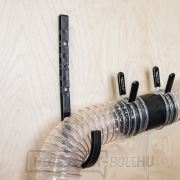 Tömlőtartó 100mm a falon műanyag IGM  náhled