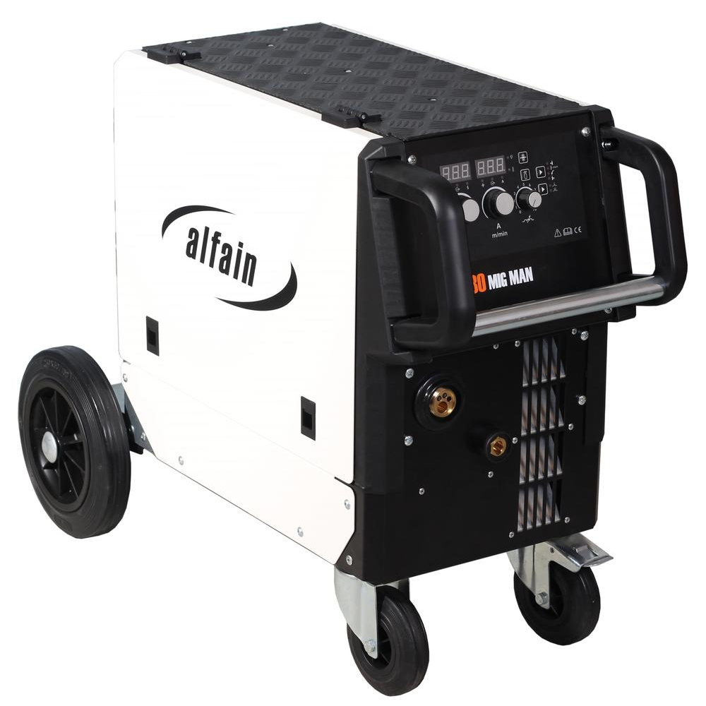 Az aXe 230 MIG MAN hegesztőinverter részlete