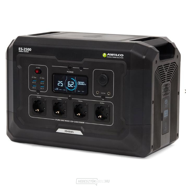 AWILCO ES-2500 akkumulátor állomás