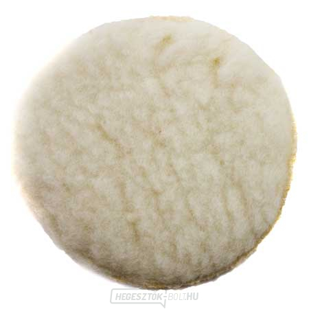 Polírozó korong 125 mm szintetikus gyapjúból, tépőzáras