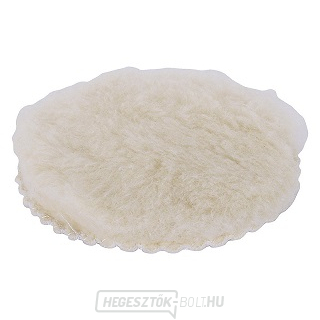 WOLFCRAFT ragasztós gyapjú polírozó korong - 125mm