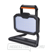 Solight LED spotlámpa 20W, hordozható, újratölthető, 2000lm, narancs-fekete gallery main image