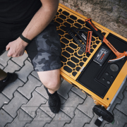 Multifunkcionális összecsukható asztal és platform STRONGBOLD StrongBench B910 Multifunkcionális összecsukható asztal és platform STRONGBOLD StrongBench B910 náhled