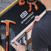 Multifunkcionális összecsukható asztal és platform STRONGBOLD StrongBench B910 náhled