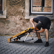 Multifunkcionális összecsukható asztal és platform STRONGBOLD StrongBench B910 náhled