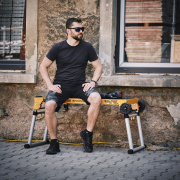 Multifunkcionális összecsukható asztal és platform STRONGBOLD StrongBench B910 náhled