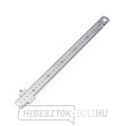 SHINWA rozsdamentes vonalzó ütközővel - 300 mm SHINWA rozsdamentes vonalzó ütközővel - 300 mm gallery main image