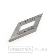 SHINWA acél szög 45°-hoz ütközővel és skálával SHINWA acél szög 45°-hoz ütközővel és skálával gallery main image