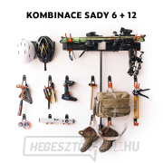 CRAFTMAKER acél fali kampók gumírozott felülettel - 12 db-os készlet CRAFTMAKER acél fali kampók gumírozott felülettel - 12 db-os készlet náhled