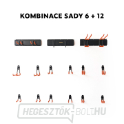 CRAFTMAKER acél fali kampók gumírozott felülettel - 12 db-os készlet CRAFTMAKER acél fali kampók gumírozott felülettel - 12 db-os készlet náhled