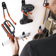 CRAFTMAKER acél fali kampók gumírozott felülettel - 12 db-os készlet náhled