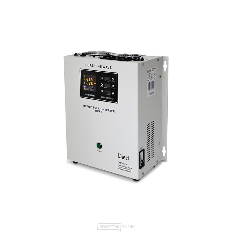 Tartalék forrás GETI GEP701PV szinuszos 700W fal