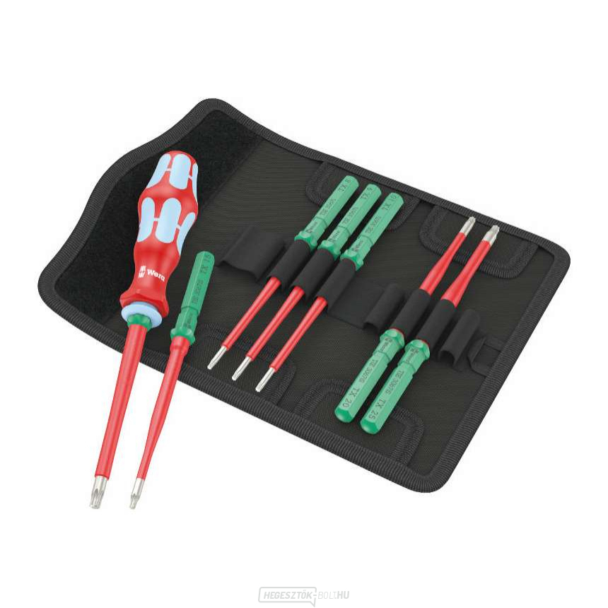 Wera 006630 Cserélhető csavarhúzó pengék Kraftform Kompakt VDE Stainless 8 extra vékony 1 TIE (8 részes készlet) Wera 006630 Cserélhető csavarhúzó pengék Kraftform Kompakt VDE Stainless 8 extra vékony 1 TIE (8 részes készlet) gallery main image