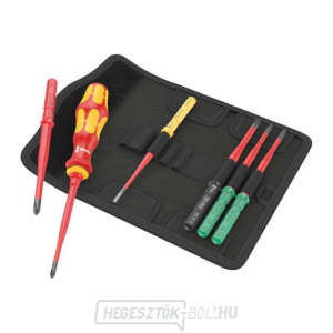 Wera 006603 Cserélhető csavarhúzó pengék Kraftform Kompakt VDE 7 extra vékony 1 TIE (7 darabos készlet) Wera 006603 Cserélhető csavarhúzó pengék Kraftform Kompakt VDE 7 extra vékony 1 TIE (7 darabos készlet) gallery main image