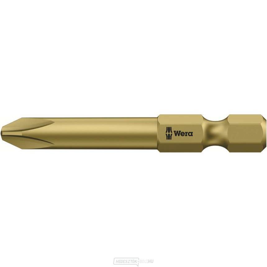 Wera 134906 Csavarhúzóhegy 1/4" Hex PH 0 x 70 mm, típus 851/4 A PH