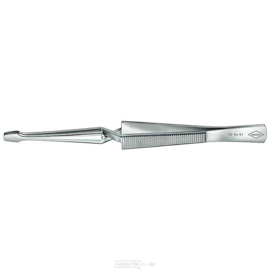 Knipex 92 94 91 univerzális keresztszemes csipesz 160 mm-es, trapéz alakú hegyű csipesszel